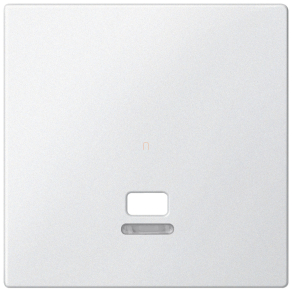   Schneider Merten Fedlap, húzózsinóros kapcsolókhoz, System-M, mattfehér MEG3380-0419