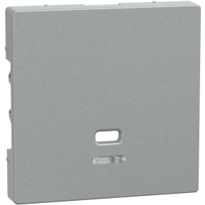   Schneider Merten Fedlap, húzózsinóros kapcsolókhoz, System-M, alumínium MEG3380-0460