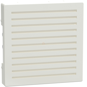   Schneider Merten Fedlap, akusztikus jelzőkészülékekhez, System-M, polárfehér MEG4450-0319