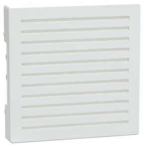   Schneider Merten Fedlap, akusztikus jelzőkészülékekhez, System-M, aktívfehér MEG4450-0325