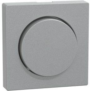  Schneider Merten Fedlap, forgatógombos fényerőszabályzóhoz, System-M, alumínium MEG5250-0460