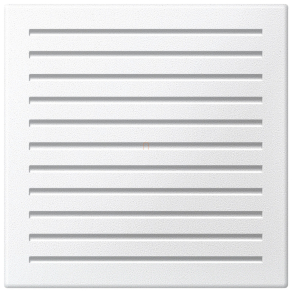   Schneider Merten Fedlap, akusztikus jelzőkészülékekhez, System-M, mattfehér MEG4450-0419