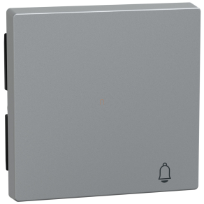   Schneider Merten Billentyű, csengőjellel, System-M, alumínium MEG3305-0460