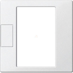   Schneider Merten Fedlap, érintőképernyős termosztáthoz, System-M, mattfehér MEG5775-0419