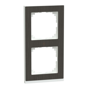   Schneider Electric Merten M-Pure - MEG4020-3674 - kettes keret, tölgy/aktívfehér (fa)