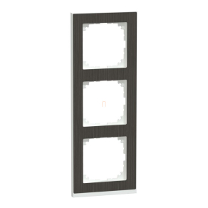   Schneider Electric Merten M-Pure - MEG4030-3674 - hármas keret, tölgy/aktívfehér (fa)