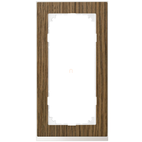   Schneider Merten M-Pure kettes keret, egyterű, tölgy/aktívfehér (fa) MEG4025-3674