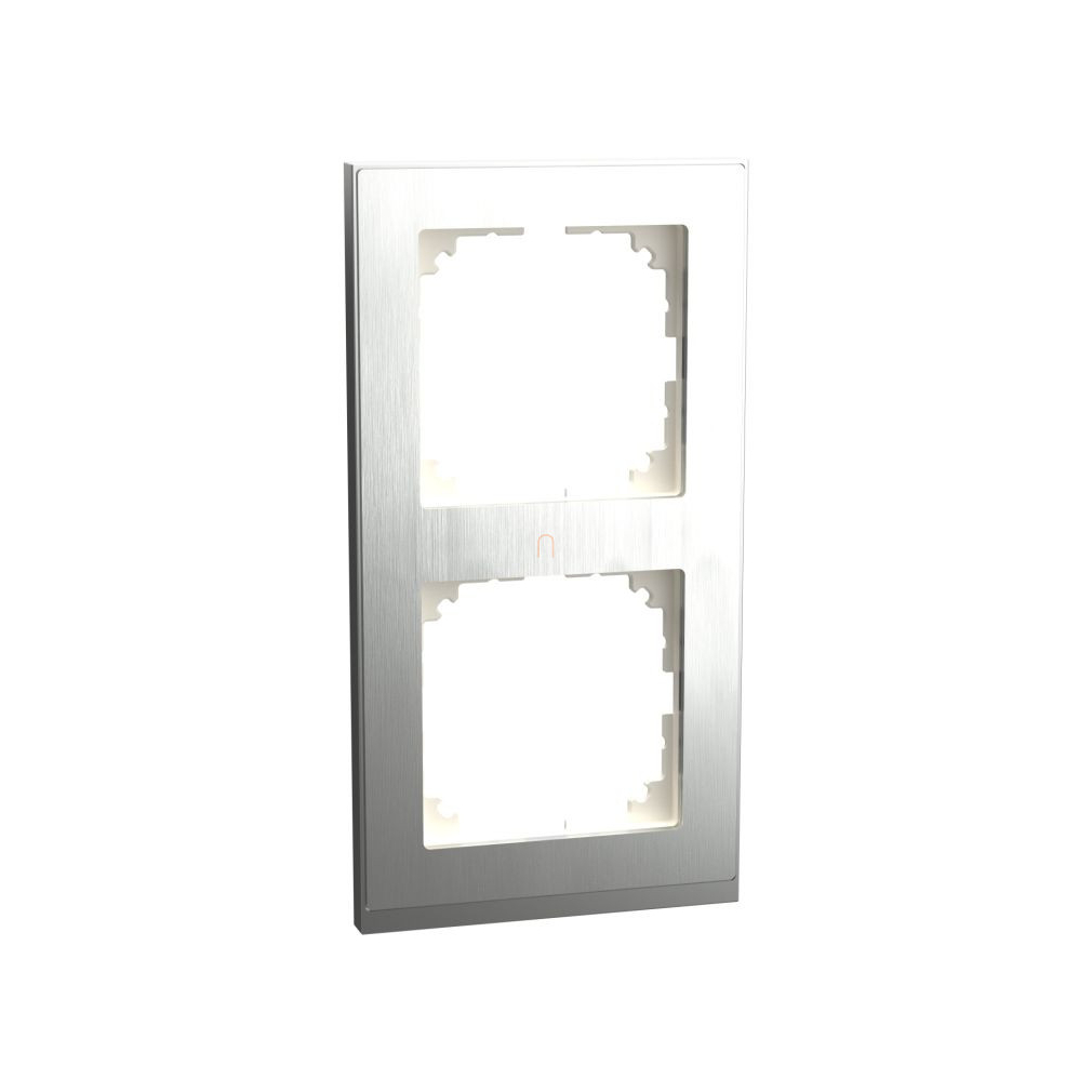 MERTEN M-Pure kettes keret, rozsdamentes acél/alumínium MEG4020-3646 Schneider