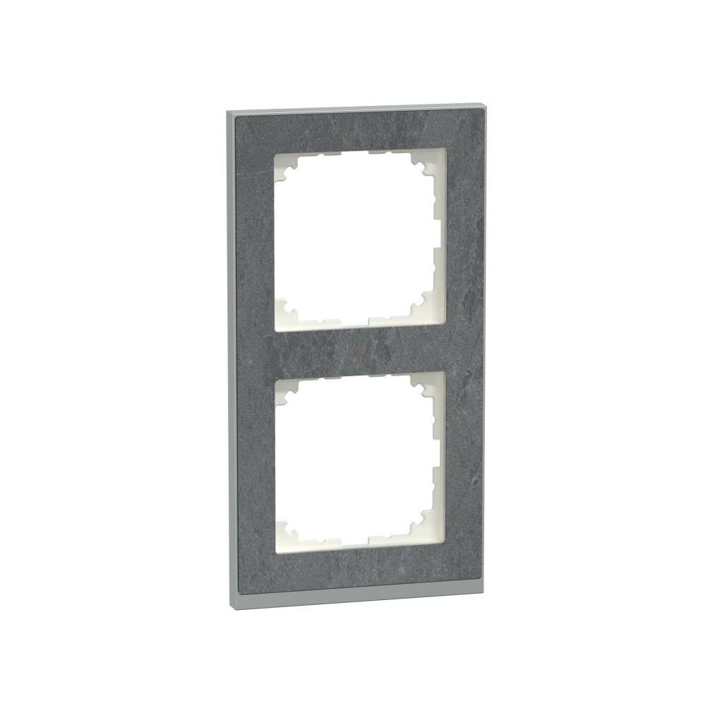 MERTEN M-Pure kettes keret, pala/alumínium MEG4020-3669 Schneider