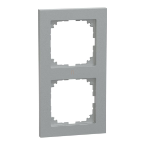   Schneider Electric Merten M-Pure - MEG4020-3660 - kettes keret, alumínium