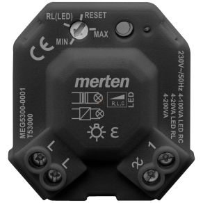   Schneider Merten Univerzális LED fényerőszabályzó modul, 4-100 W MEG5300-0001