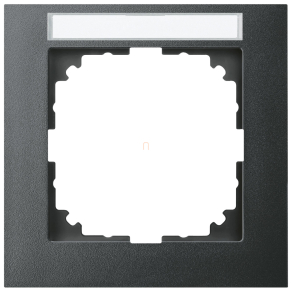   Schneider Merten M-Pure feliratozható egyes keret, antracit MEG4011-3614