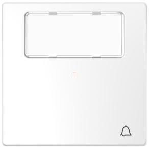   Schneider Electric Merten System Design - MEG3365-6035 - Feliratozható billentyű csengőjellel, lótuszfehér