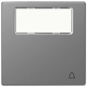   Schneider Electric Merten System Design - MEG3365-6036 - Feliratozható billentyű csengőjellel, acél