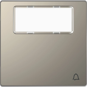 Schneider Electric Merten System Design - MEG3365-6050 - Feliratozható billentyű csengőjellel, nikkel