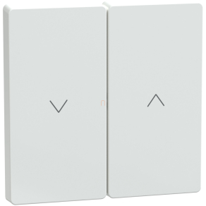   Schneider Electric Merten System Design - MEG3855-6035 - Dupla billentyű redőnyvezérléshez, lótuszfehér