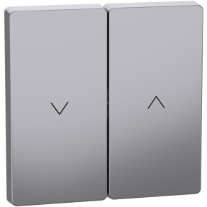   Schneider Electric Merten System Design - MEG3855-6036 - Dupla billentyű redőnyvezérléshez, acél