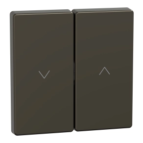 Schneider Electric Merten System Design - MEG3855-6052 - Dupla billentyű redőnyvezérléshez, mokka