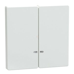   Schneider Electric Merten System Design - MEG3420-6035 - Dupla billentyű, fényjelzős funkciókhoz, lótuszfehér