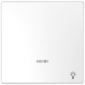   Schneider Electric Merten System Design - MEG3325-6035 - billentyű csengőjellel, fényjelzős funkciókhoz, lótuszfehér