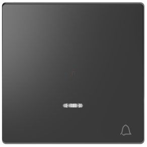   Schneider Electric Merten System Design - MEG3325-6034 - billentyű csengőjellel, fényjelzős funkciókhoz, antracit