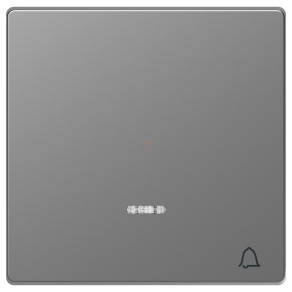   Schneider Electric Merten System Design - MEG3325-6036 - billentyű csengőjellel, fényjelzős funkciókhoz, acél