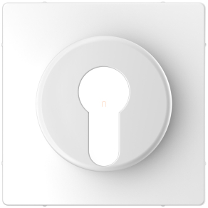   Schneider Electric Merten System Design - MEG3886-6035 - Fedlap, kulcsos kapcsolókhoz, lótuszfehér