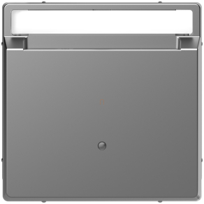   Schneider Electric Merten System Design - MEG3854-6036 - Fedlap hotelkártya kapcsolóhoz, acél