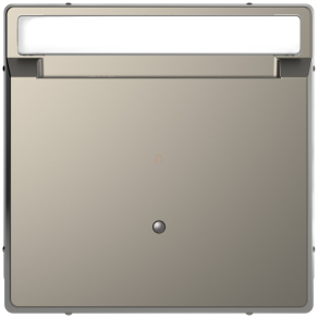   Schneider Electric Merten System Design - MEG3854-6050 - Fedlap hotelkártya kapcsolóhoz, nikkel