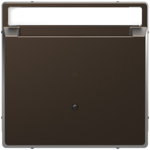   Schneider Electric Merten System Design - MEG3854-6052 - Fedlap hotelkártya kapcsolóhoz, mokka