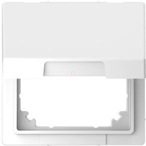   Schneider Electric Merten - MEG4081-6035 - Csapófedeles adapter, SM-SD, lótuszfehér