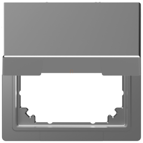   Schneider Electric Merten - MEG4081-6036 - Csapófedeles adapter, SM-SD, acél