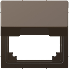   Schneider Electric Merten - MEG4081-6052 - Csapófedeles adapter, SM-SD, mokka