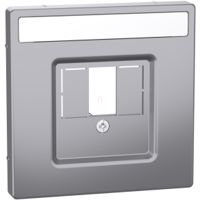   Schneider Electric Merten System Design - MEG4250-6036 - Fedlap, többfunkciós, feliratozható, acél