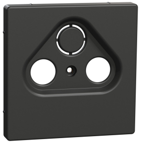   Schneider Electric Merten System Design - MEG4123-6034 - Fedlap, 3 kimenetes antenna csatlakozóhoz, antracit