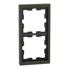   Schneider Electric Merten D-Life - MEG4020-6552 - kettes keret, mokka