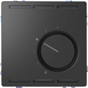   Schneider Electric Merten System Design - MEG5762-6034 - Szobatermosztát, váltóérintkezős, 250 V, 10A, antracit