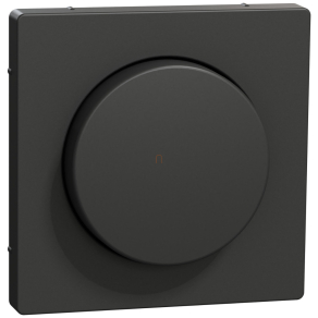   Schneider Merten Fedlap, forgatógombos fényerőszabályzóhoz, System-D, antracit MEG5250-6034