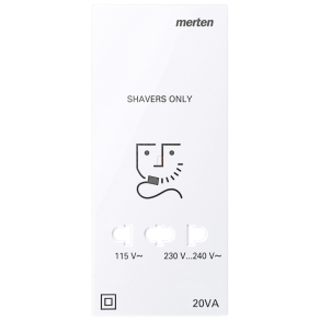   Schneider Electric Merten System Design - MEG2109-3435 - Fedlap borotva aljzathoz, lótuszfehér