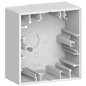   Schneider Electric Merten System Design - MEG4014-6535 - Egyes kiemelődoboz, lótuszfehér