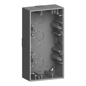   Schneider Electric Merten System Design - MEG4024-6534 - Kettes kiemelődoboz, antracit