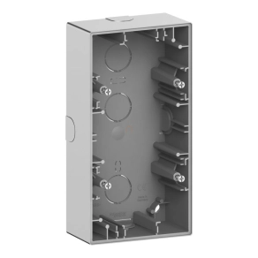   Schneider Electric Merten System Design - MEG4024-6536 - Kettes kiemelődoboz, acél