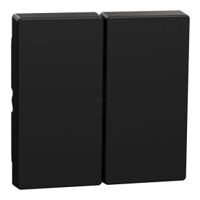   Schneider Electric Merten System-M - MEG3400-0403 - Dupla billentyű, fekete