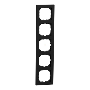   Schneider Electric Merten M-Pure - MEG4050-3603 - ötös keret, fekete