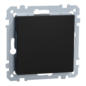   Schneider Electric Merten System M - MEG4075-0403 - Vakfedél, fekete