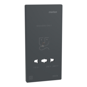   Schneider Electric Merten System Design - MEG2109-3434 - Fedlap borotva aljzathoz, antracit