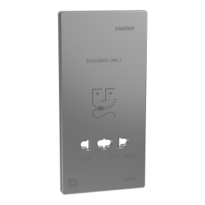   Schneider Electric Merten System Design - MEG2109-3436 - Fedlap borotva aljzathoz, acél