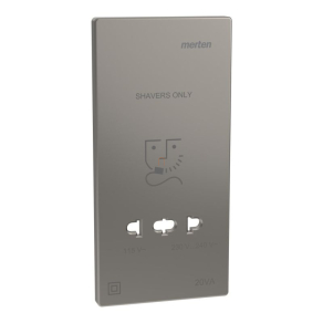   Schneider Electric Merten System Design - MEG2109-3450 - Fedlap borotva aljzathoz, nikkel