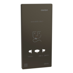   Schneider Electric Merten System Design - MEG2109-3452 - Fedlap borotva aljzathoz, mokka