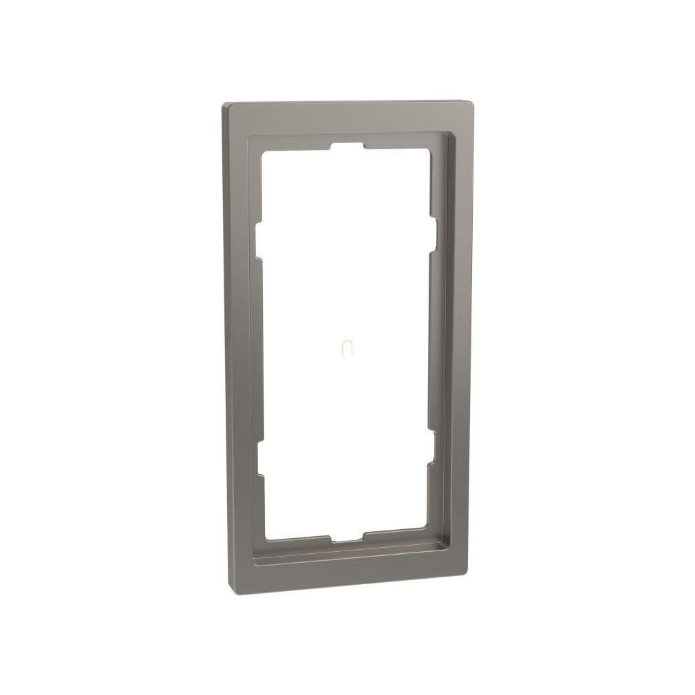 Merten D-Life kettes keret, egyterű, nikkel MEG4025-6550 Schneider